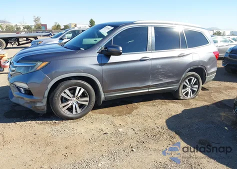 2017 Honda Pilot Ex-L из США, поврежденный, VIN 5FNYF5H59HB003992